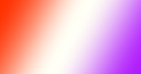 Abstract Gradient Purple White Orange Background