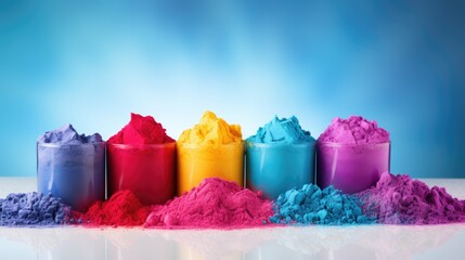 Holi celebration: a riot of colors and joyous revelry, embracing cultural vibrancy and traditions in a festive spectacle of music, dance, and jubilation, capturing the spirit of springtime merriment.