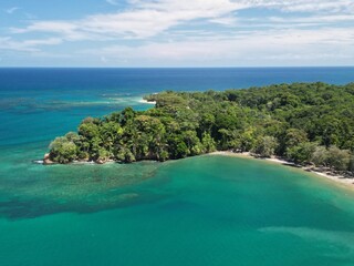Fototapeta premium Playa Punta Uva en Costa Rica