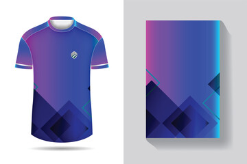 Esports Gaming T Shirt Jersey template. mock up uniform . Vector Illustration design, T Shirt fabric design.