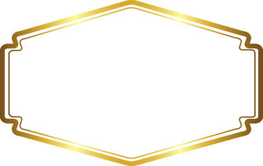 Rectangle Frame Gold picture frame luxury golden frame gold border Golden vector vintage frames retro horizontal Frame badges branches framework banner decoration decorative frame element ribbon 