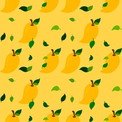 seamless pattern with pears