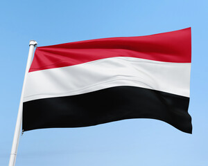FLAG OF THE COUNTRY YEMEN