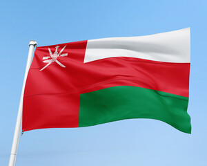 FLAG OF THE COUNTRY OF OMAN