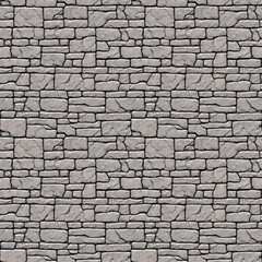 Fototapeta premium old stone wall generative ai