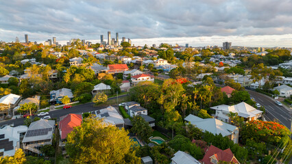 Paddington by Night: Brisbane's Suburb Under the Stars © Alexander