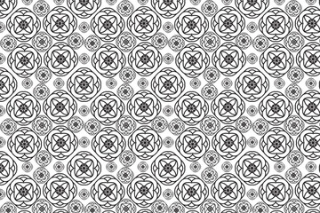 Abstract Geometric Seamless Fabric Pattern Background