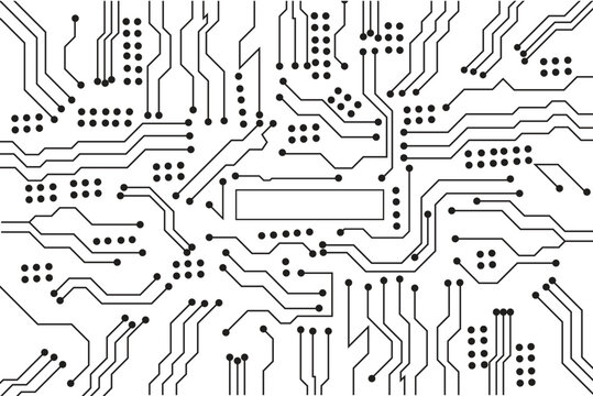 Abstract futuristic circuit board background. High computer technology background
