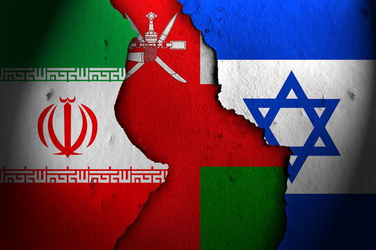 oman between iran and Israel