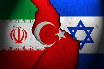 turkey between iran and Israel