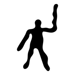 Human Hand Drawn Abstract