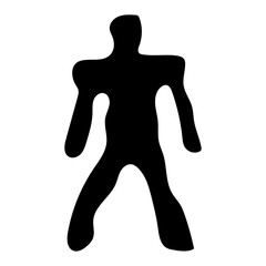 Human Hand Drawn Abstract