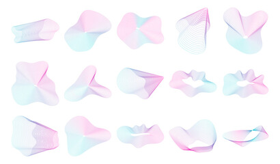 Wireframe Gradient Set