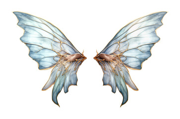 Fairy Wings Isolated on Transparent Background
 - obrazy, fototapety, plakaty