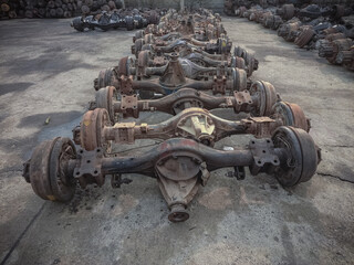 truck rear axle