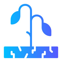 drought gradient icon