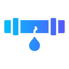 leakage gradient icon