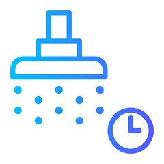 shower head gradient icon