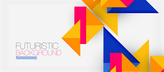Triangle Vector Background Illustration For Wallpaper, Banner, Background, Card, Book Illustration, landing page