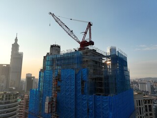 Construction site.