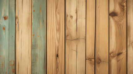濃い茶色の木の板の背景、壁紙。古いグランジの暗いテクスチャーのある木製の背景、古い茶色の木のテクスチャーの表面、上面の茶色の松の木のパネル。 - obrazy, fototapety, plakaty