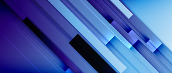 Obraz premium Lines dynamic geometric background. Vector illustration For Wallpaper, Banner, Background, Card, Book Illustration, landing page