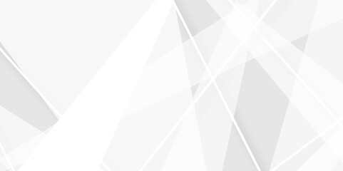 Abstract background with white and gray and geometric style with simple lines and corners, triangle as background geometric style with simple lines and corners, triangle as background paper texture