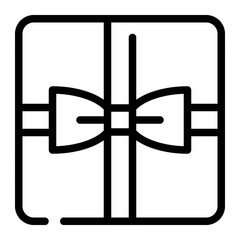 gift line icon