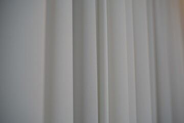 Static cloth, it's like a curtain.
It is a thin white cloth.