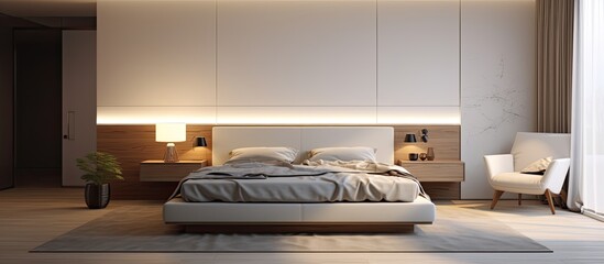 Contemporary design for bedroom