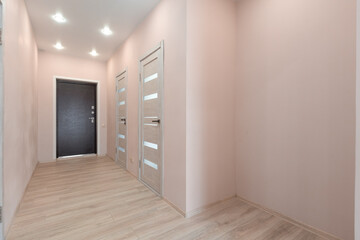 unfurnished house or apartment in bright colors