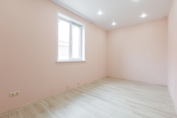 unfurnished house or apartment in bright colors