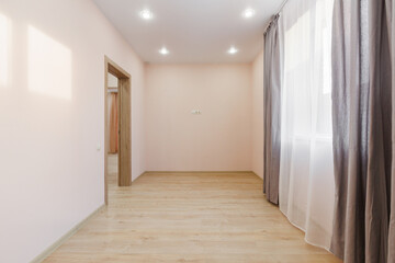 unfurnished house or apartment in bright colors