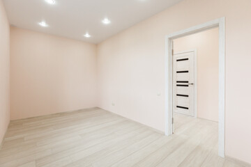 unfurnished house or apartment in bright colors