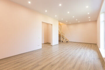 unfurnished house or apartment in bright colors