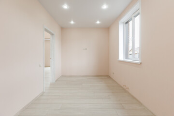 unfurnished house or apartment in bright colors