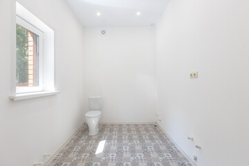 unfurnished house or apartment in bright colors