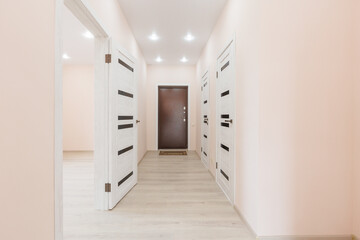 unfurnished house or apartment in bright colors