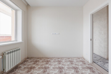 unfurnished house or apartment in bright colors