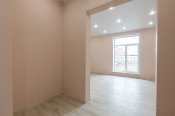 unfurnished house or apartment in bright colors