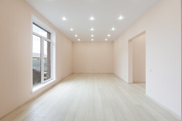 unfurnished house or apartment in bright colors