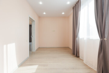 unfurnished house or apartment in bright colors