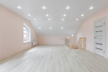 unfurnished house or apartment in bright colors