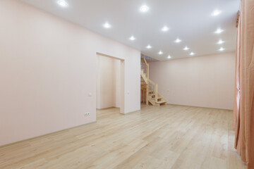 unfurnished house or apartment in bright colors