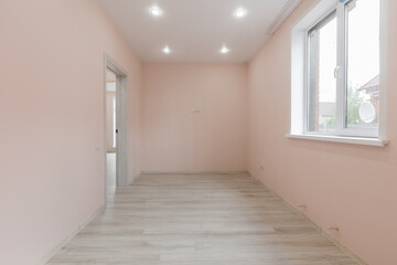 unfurnished house or apartment in bright colors