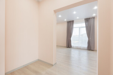 unfurnished house or apartment in bright colors