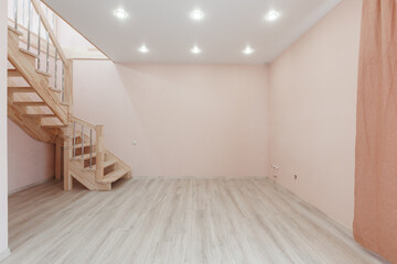 unfurnished house or apartment in bright colors