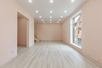 unfurnished house or apartment in bright colors