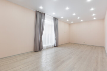 unfurnished house or apartment in bright colors