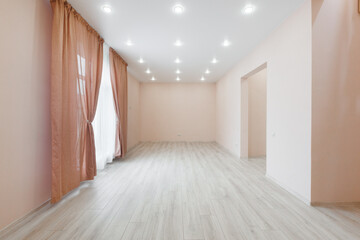 unfurnished house or apartment in bright colors